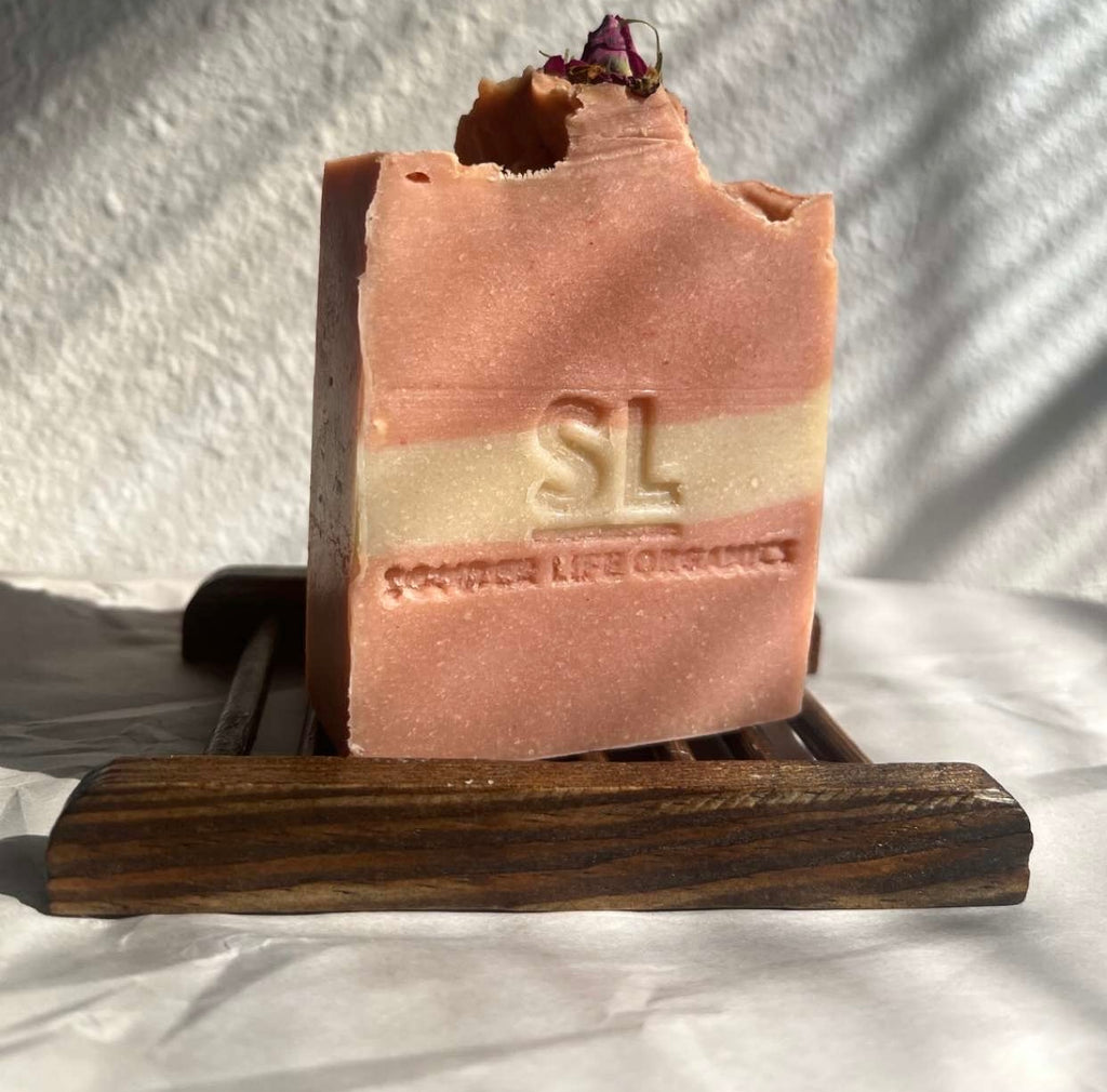 Rose Vanilla soap bar