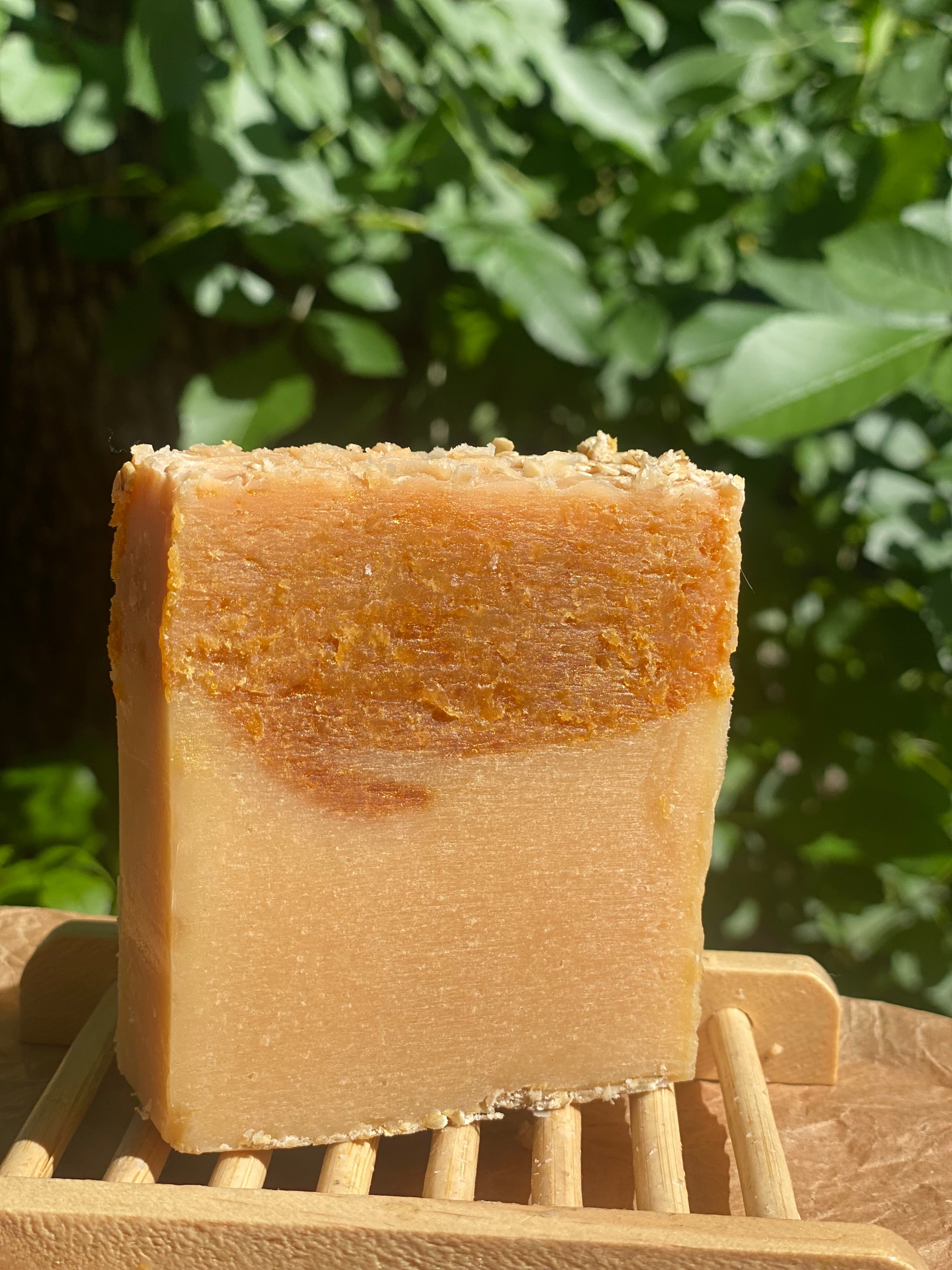 Cinnamon Honey Oatmeal Soap Bar