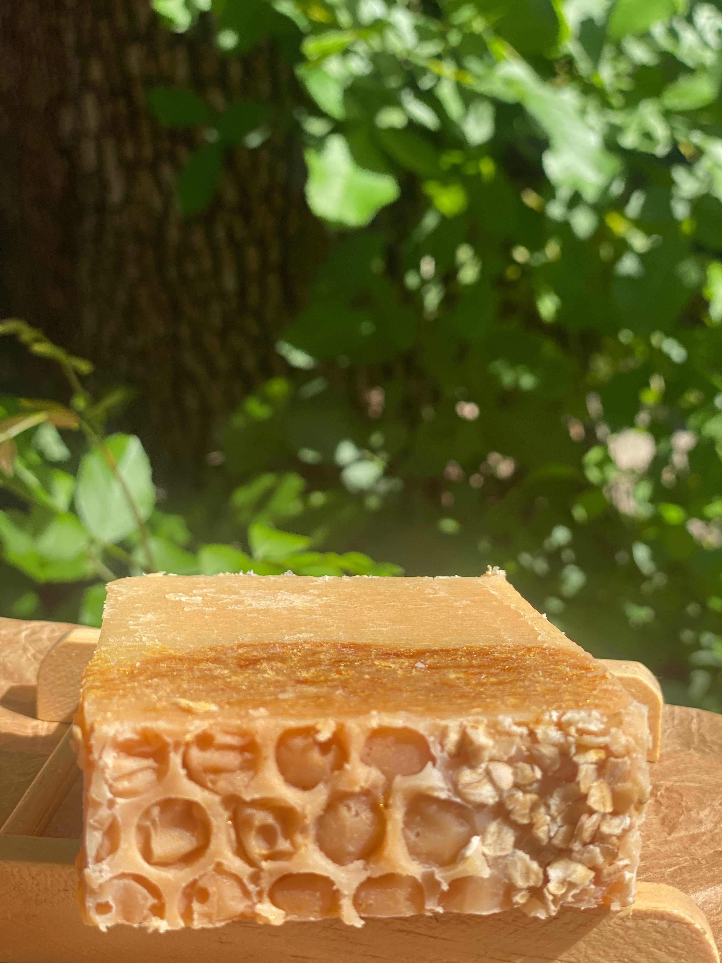 Cinnamon Honey Oatmeal Soap Bar