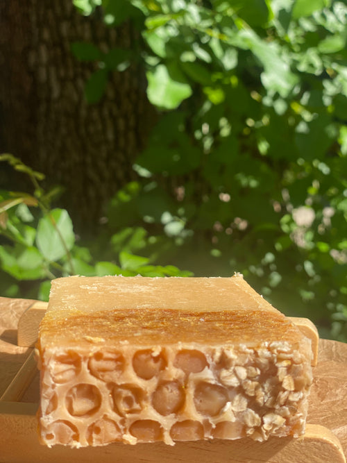 Cinnamon Honey Oatmeal Soap Bar